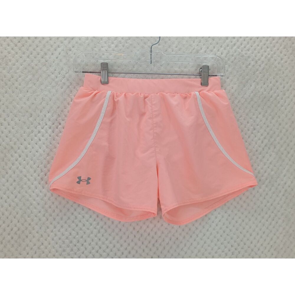Under Armour Mileage 3.0 Shorts Women's XS Peach Heatgear Running Shorts